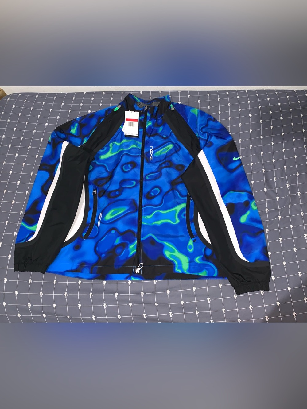 Nike Project F.R.O.G. Storm-FIT Convertible Track Jacket Blue Size: Large